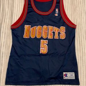 Vintage Champion Denver Nuggets Jersey